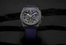 Il regno del viola: Zenith svela DEFY 21 Ultraviolet watch ad alta frequenza